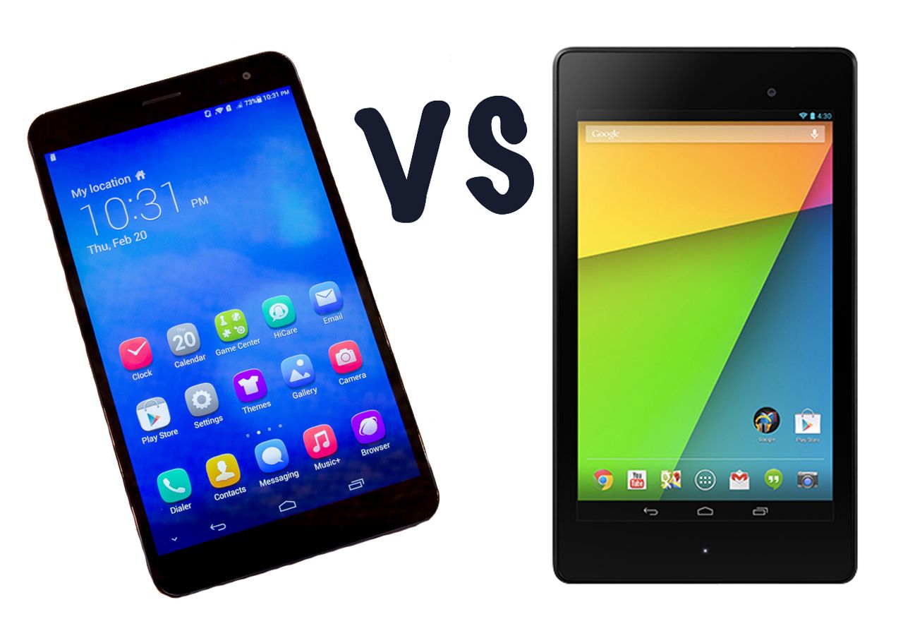 huawei mediapad x1 7 0 vs nexus 7 what s the difference  image 1