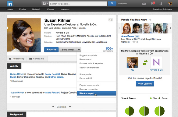 linkedin finally lets you block here s how to use its new member blocking feature image 1