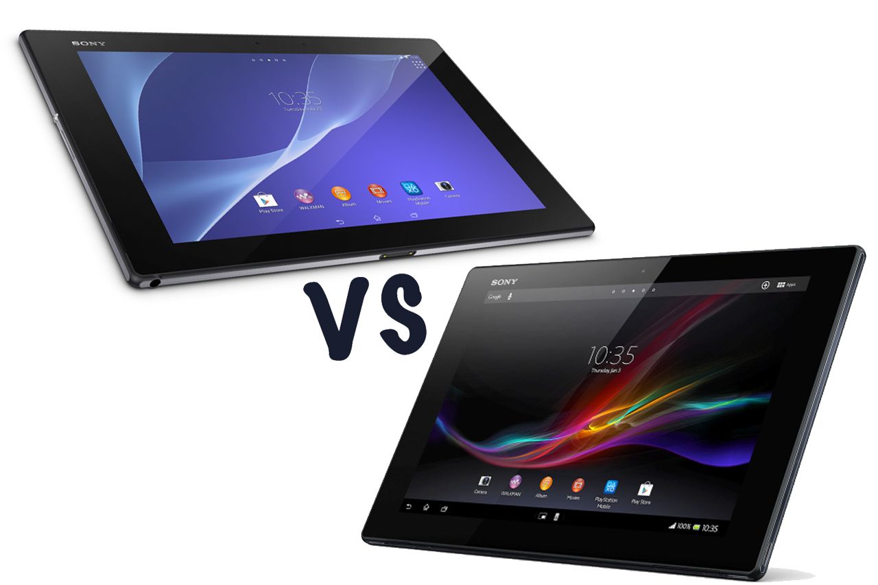 sony xperia z2 tablet vs sony xperia tablet z what s the difference  image 1