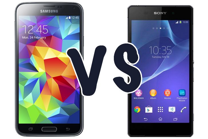 samsung galaxy s5 vs sony xperia z2 what s the difference  image 1