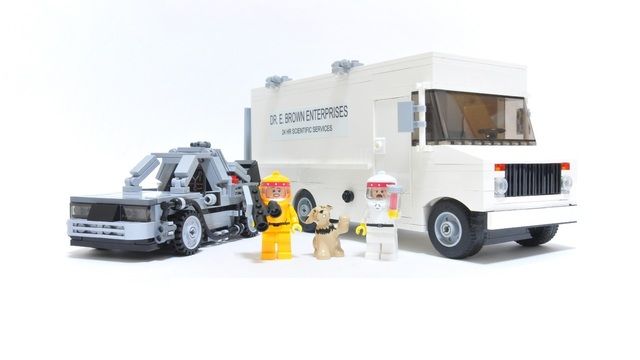 back to the future lego team bttf s vision for sets beyond the delorean image 6