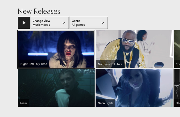 microsoft s xbox music for xbox one adds more than 92 000 music videos image 1