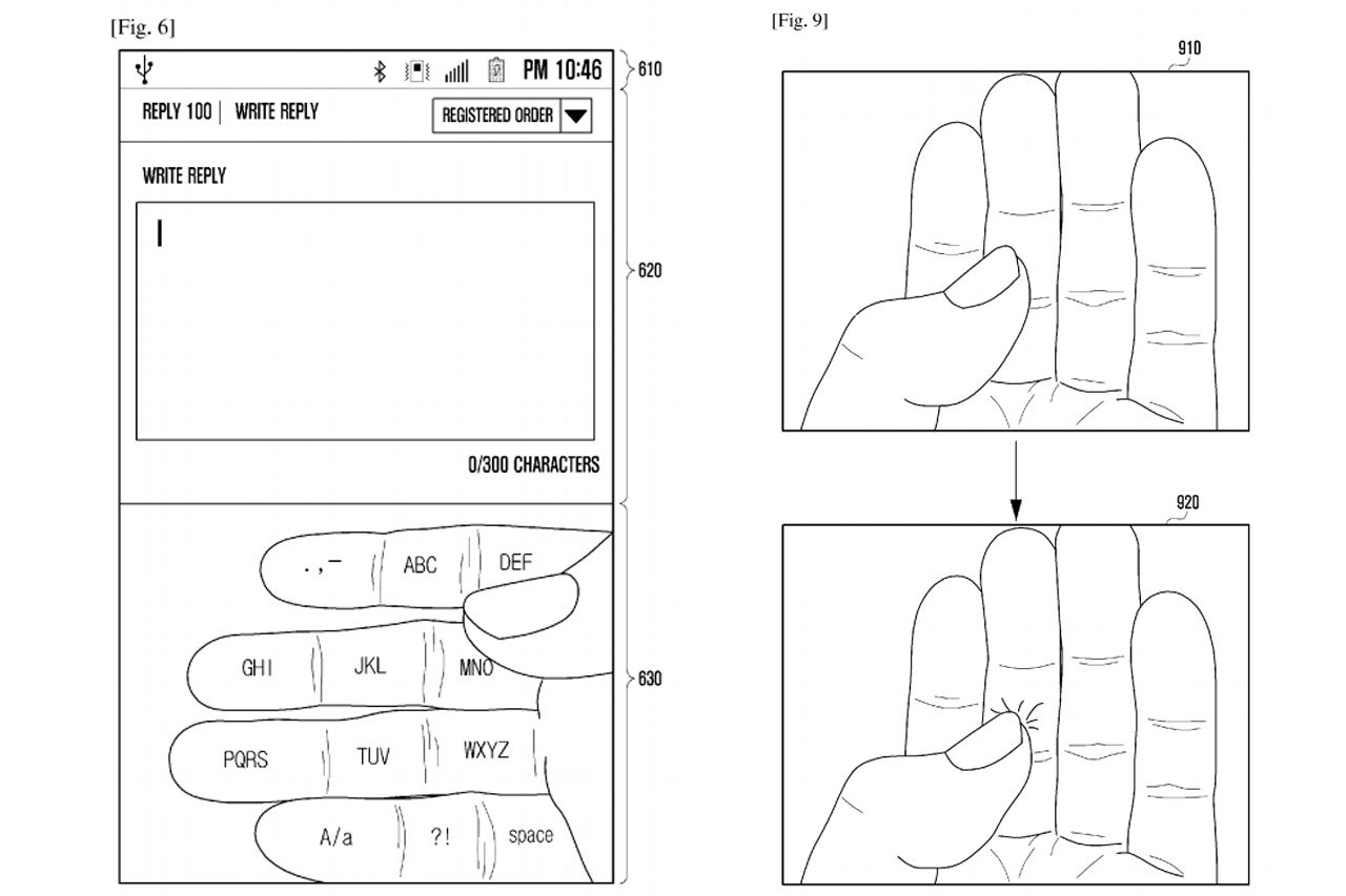 Samsung 'Galaxy Glass' wants to turn your hands into an augmented reality keyboard