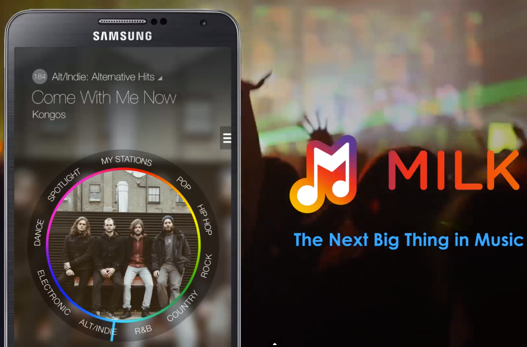 samsung milk music ad free internet radio app launches in us for select devices image 1