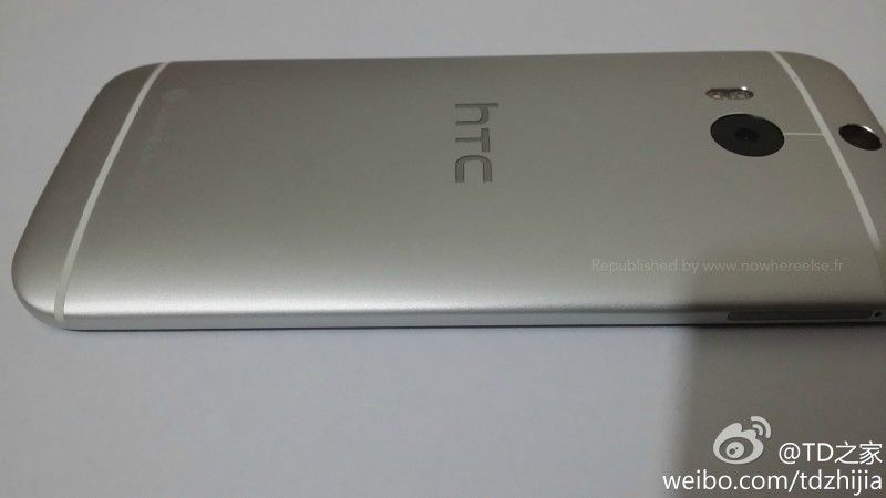 htc one m8 new hands on pictures leak further image of led smart cover too image 1