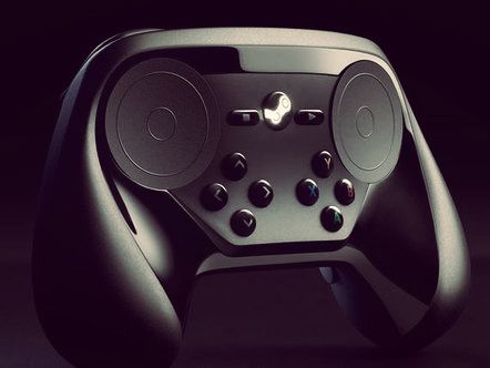 valve s updated steam controller pictured with new buttons and no touchscreen image 1