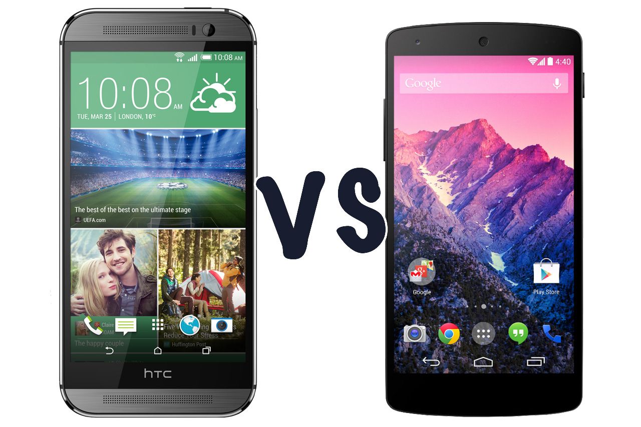 htc one m8 vs google nexus 5 what s the difference  image 1