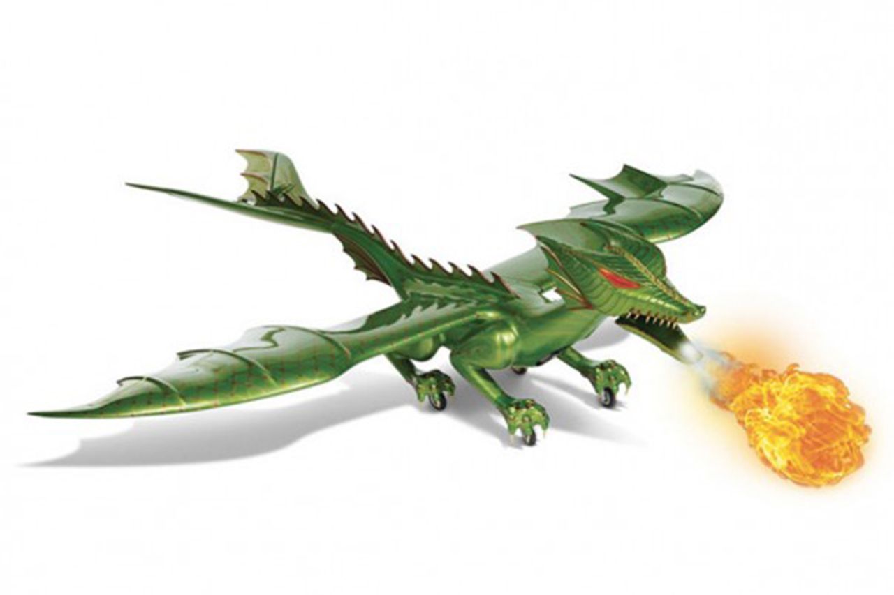 you can own a remote control fire breathing dragon that flies at 70mph no really image 1