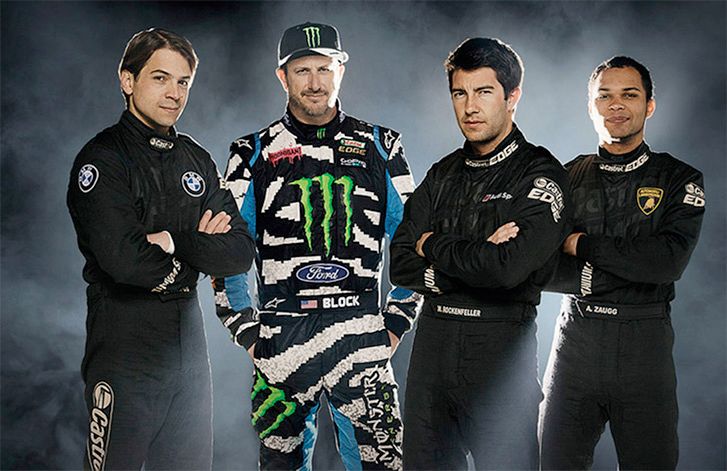 titanium strong blackout challenge drivers behind the laser laden driving promo video talk the future of racing image 1