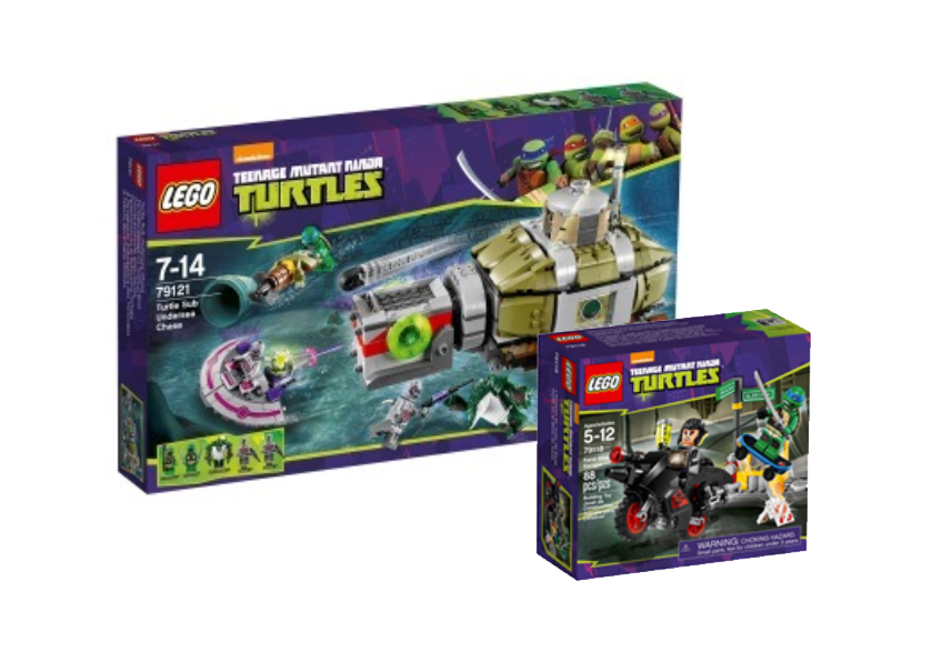 lego s tmnt range adds four minifig sets as first trailer to ninja turtles reboot film releases image 1