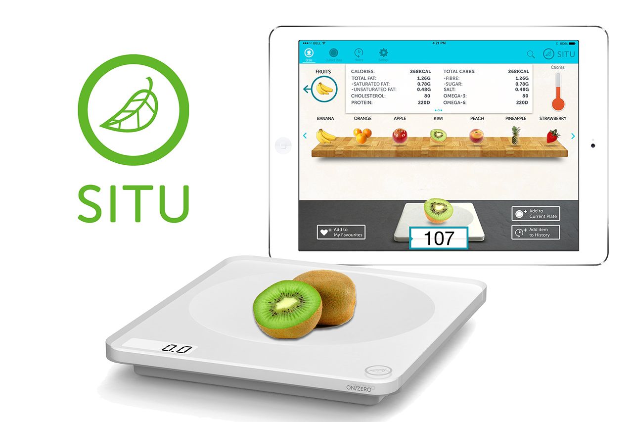 situ smart food nutrition scale lets you track exactly what you’re eating image 1