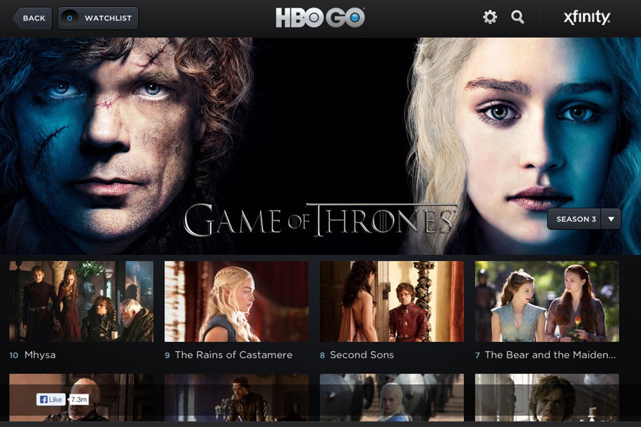 Game of thrones store season 7 hbo go