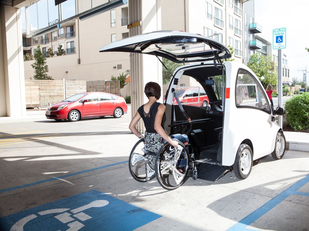 the kenguru electric car looks to give wheelchair users more freedom image 1