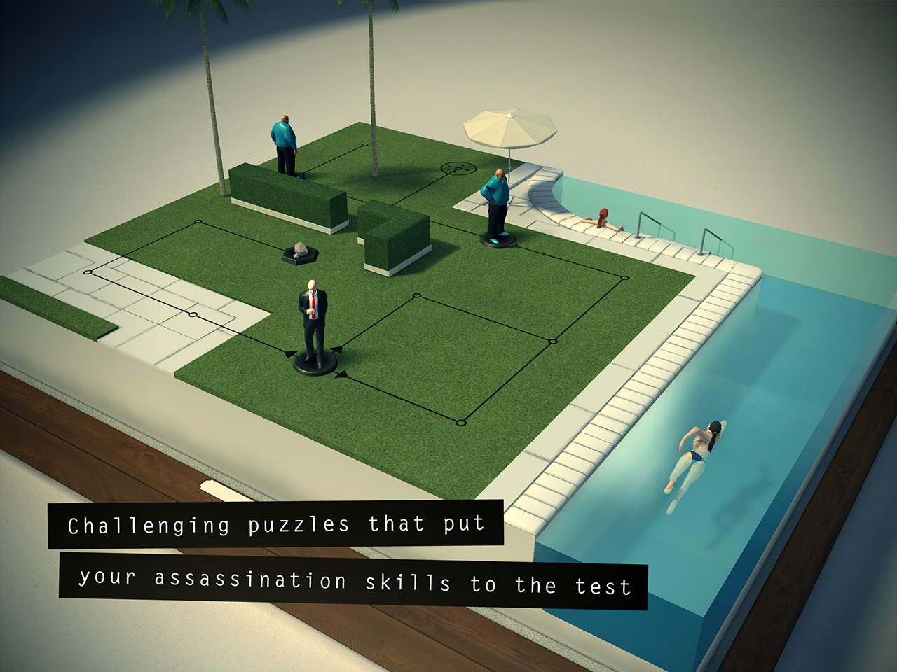 hitman go hits itunes app store for ipad and iphone image 2