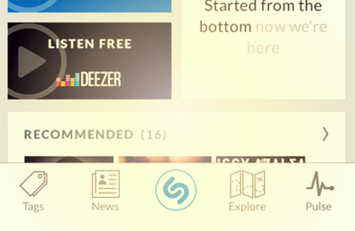 shazam now lets you instantly play indentified songs with deezer in the uk image 1