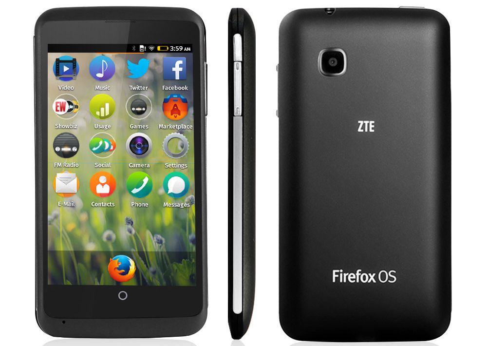 zte open c firefox os phone available exclusively through ebay before general release image 1