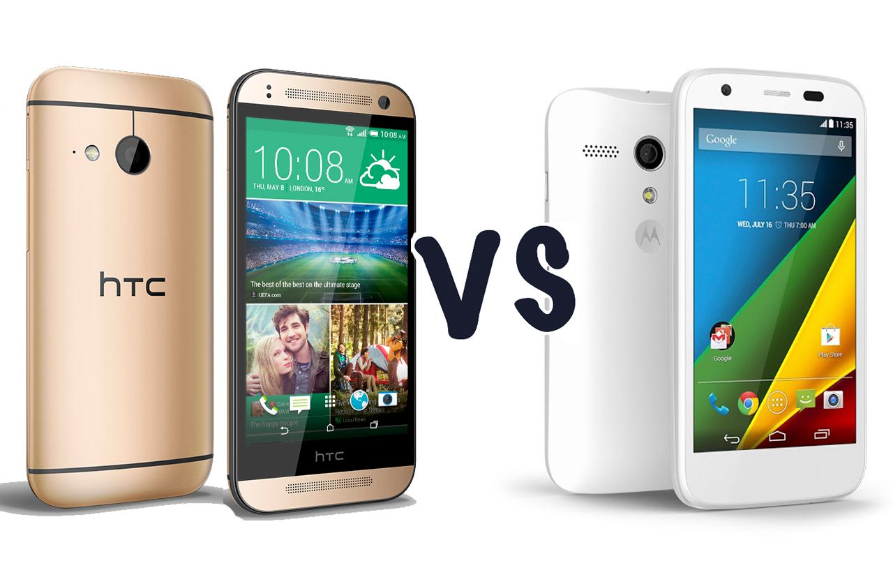 htc one mini 2 vs motorola moto g 4g what s the difference  image 1