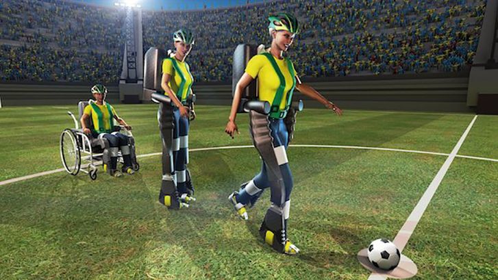 world cup 2014 to be kicked off by paralysed teen wearing mind controlled exoskeleton image 1