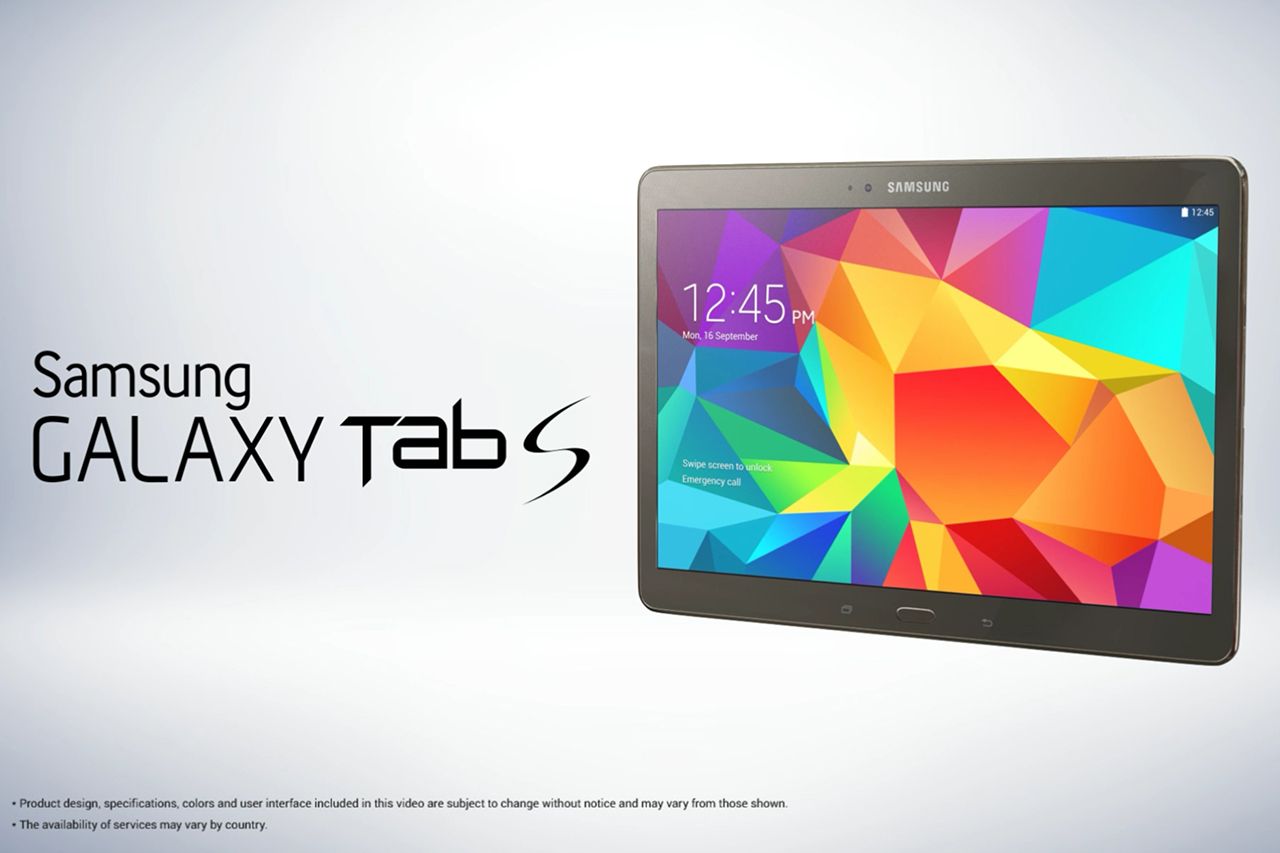 samsung galaxy tab s with octa core fingerprint scanner and 2560 x 1600 amoled screen leaks image 1