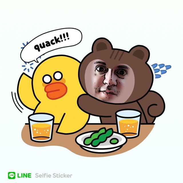 line selfie sticker app creates pictures of yourself that you ll want to unsee image 3