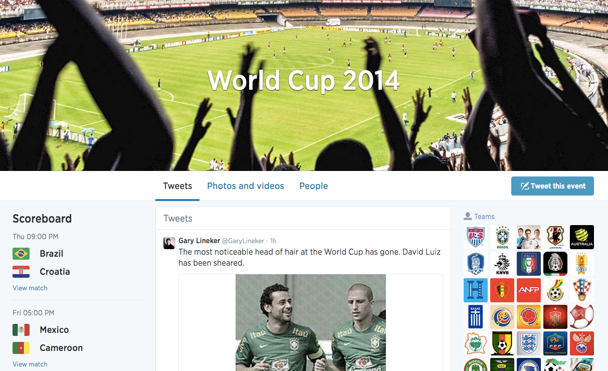 following the worldcup on twitter soccer edition hashflags and more image 4