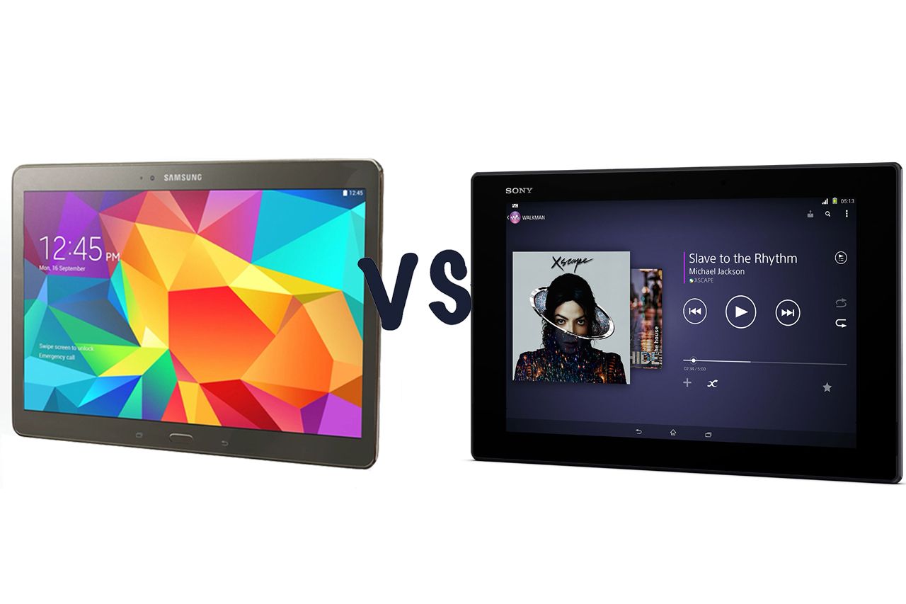 samsung galaxy tab s 10 5 vs sony xperia z2 what’s the difference  image 1