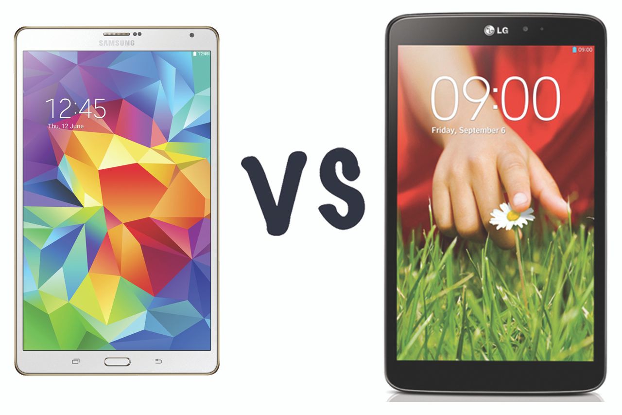 samsung galaxy tab s 8 4 vs lg g pad 8 3 what s the difference  image 1