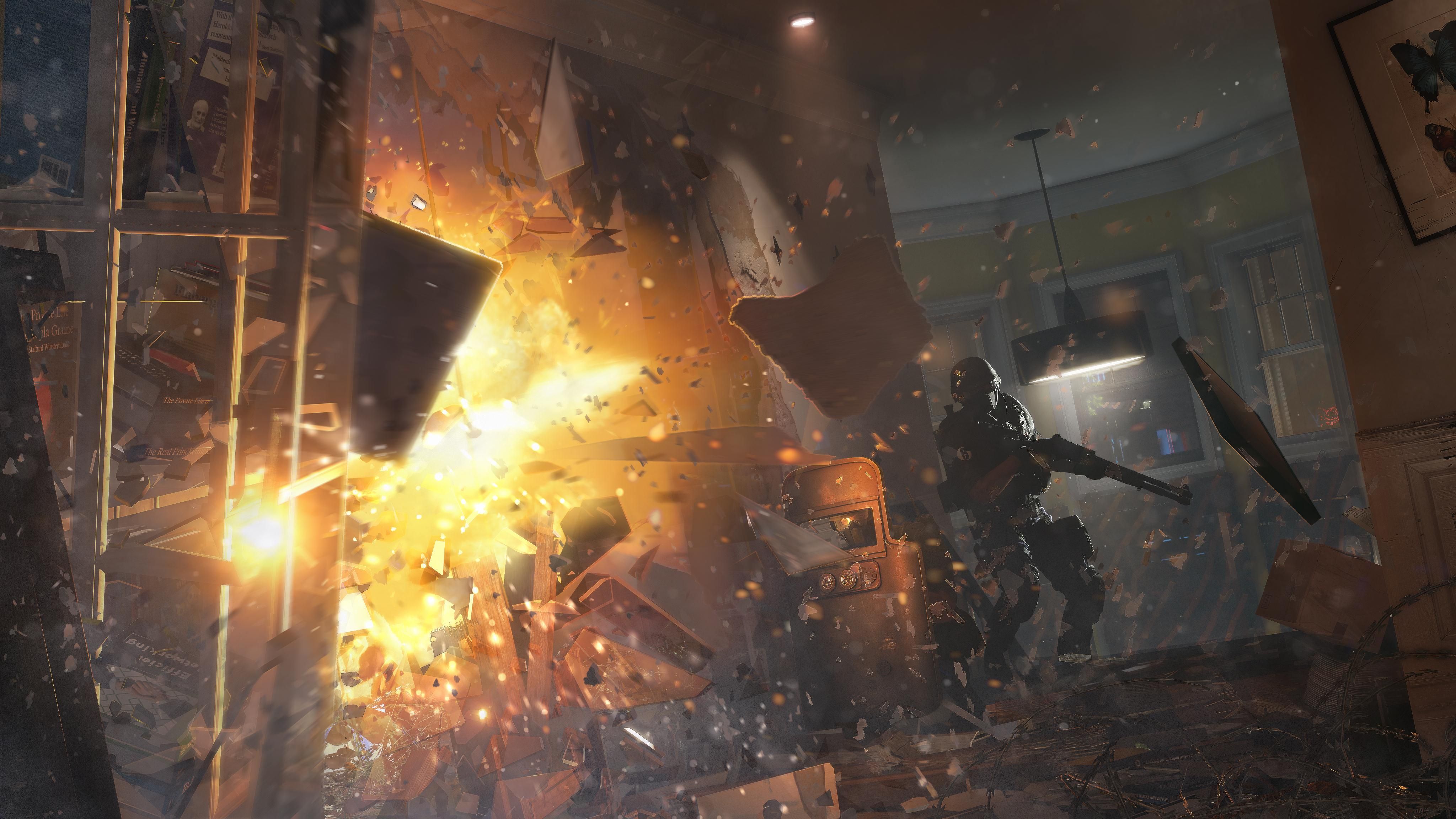 tom clancy s rainbow six seige gameplay preview fortify attack and destroy in intimate multiplayer image 1
