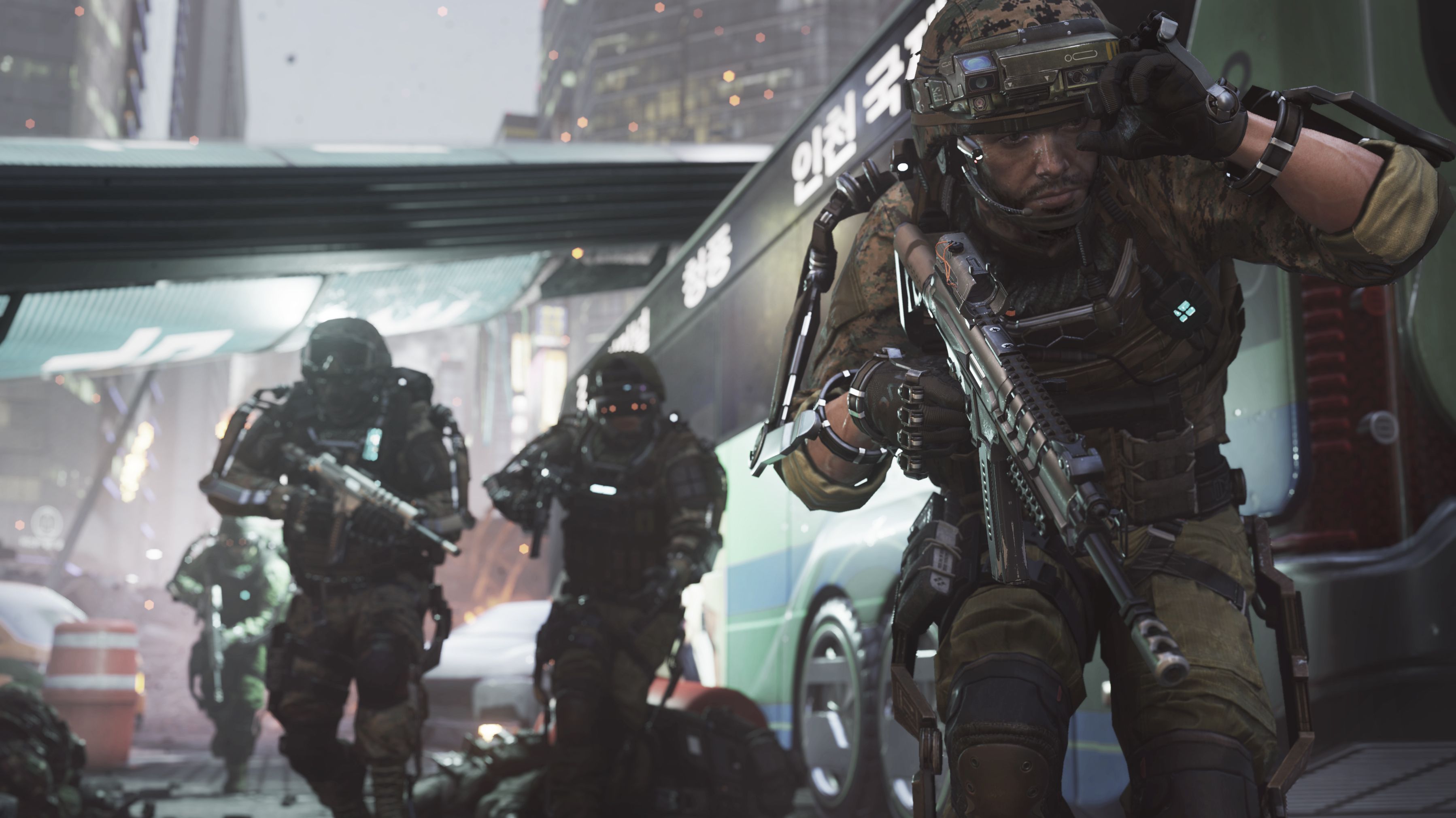 call of duty advanced warfare preview invisibility guns grenades and jetpacks in 2058 image 1