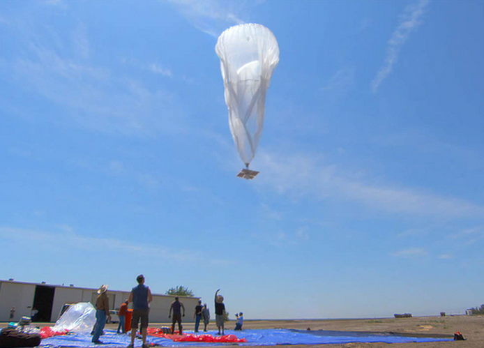google project loon aims to launch permanent set of internet balloons next year image 1