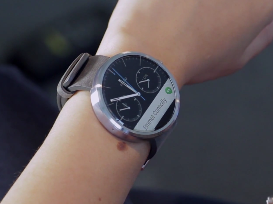 moto 360 s beautiful design and interface shown off in new motorola video image 1