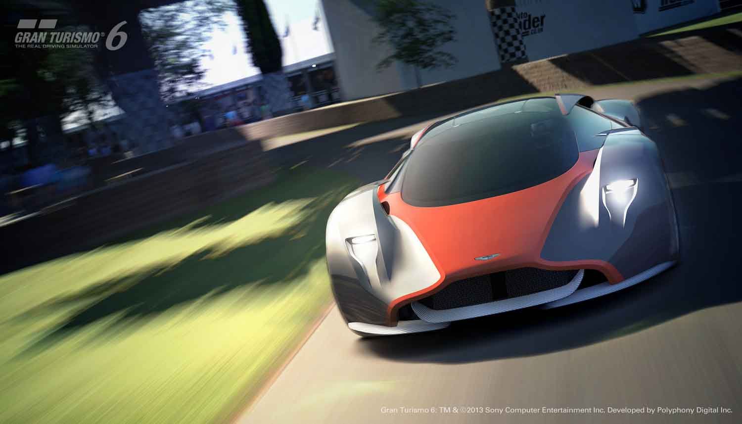 the only way to drive the new aston martin dp 100 is on ps3 and gt6 image 1