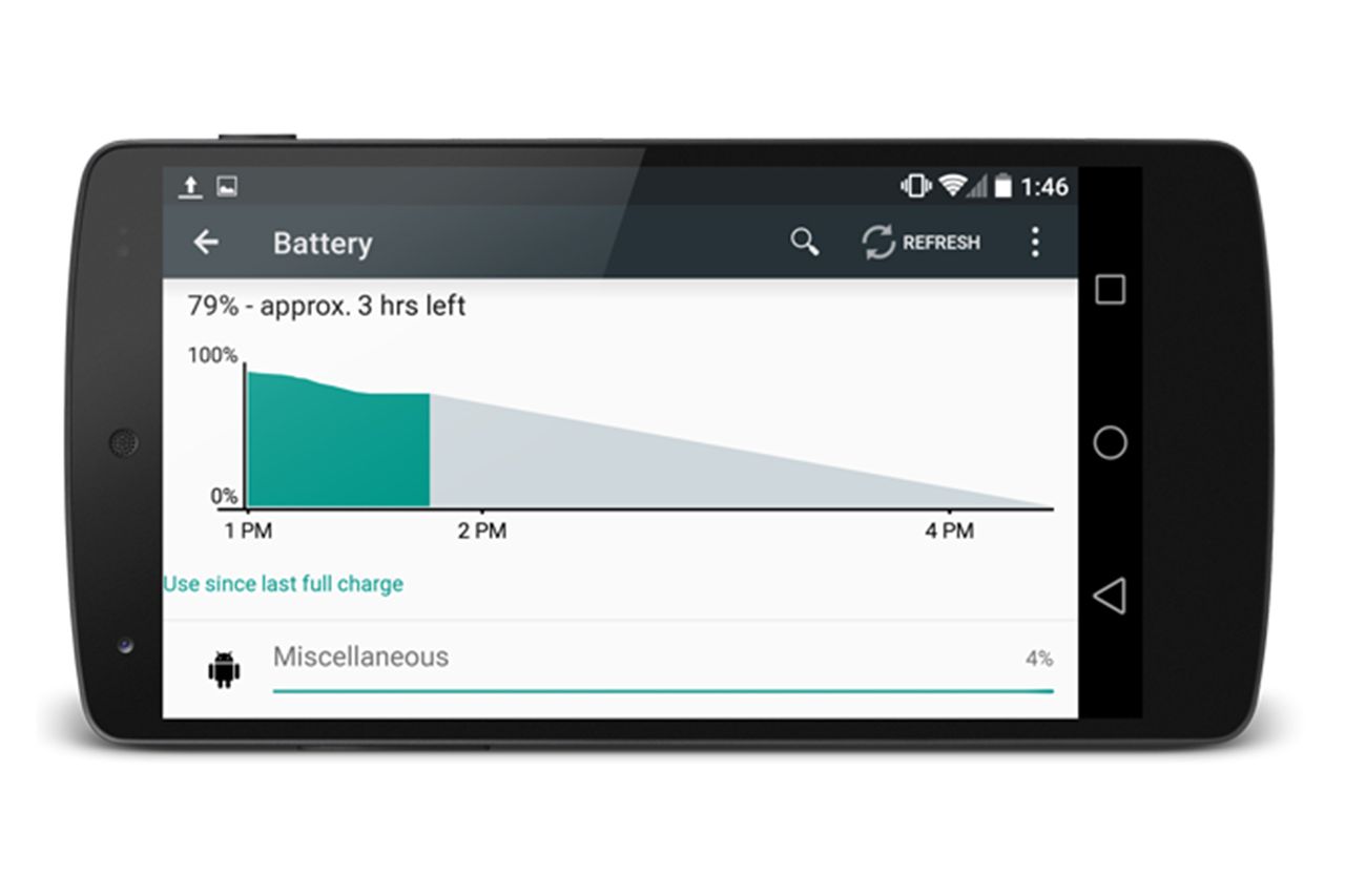 android l with project volta should add at least 36 per cent more battery to your device image 1