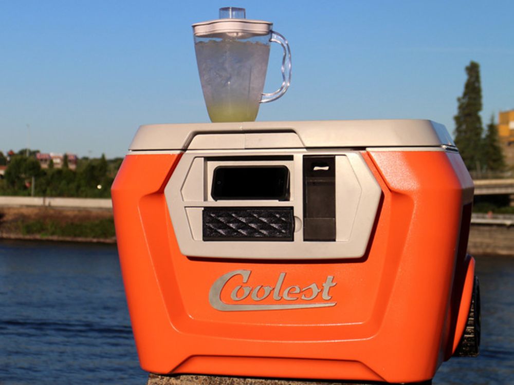  coolest cooler with built in blender speaker charger and more raises over 5m update  image 1