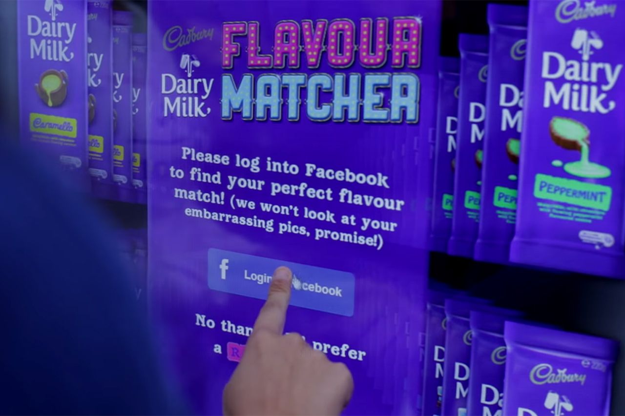 facebook powered vending machine gives you the chocolate it thinks you deserve image 1