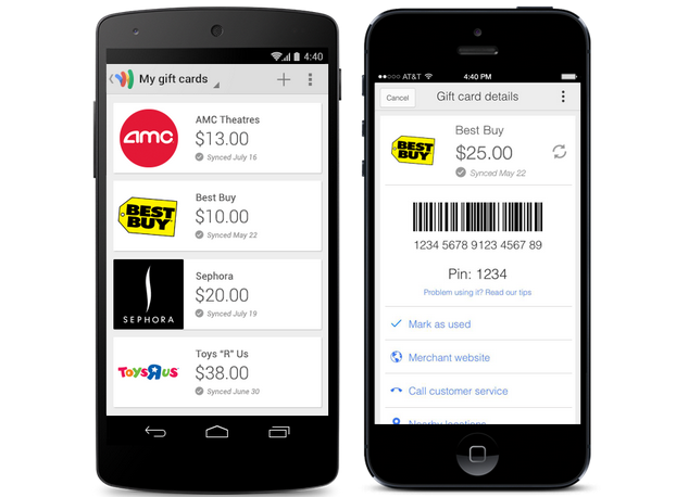leave those plastic cards at home google wallet lets you add and redeem gift cards in us image 1