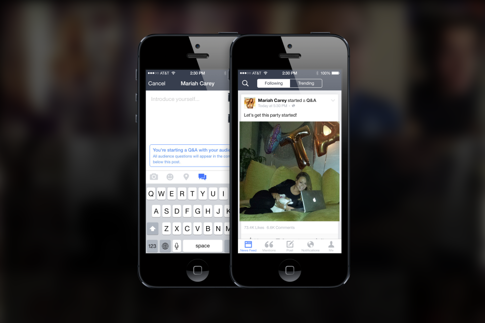 facebook caters to the rich and famous with new mentions app you probably can t use image 1