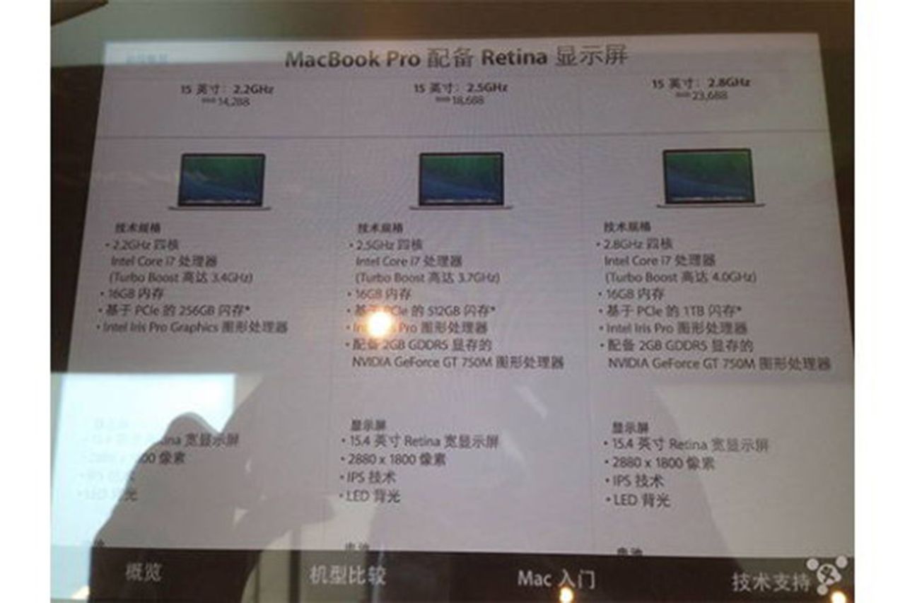 apple macbook pro retina spec upgrade leaked image 2