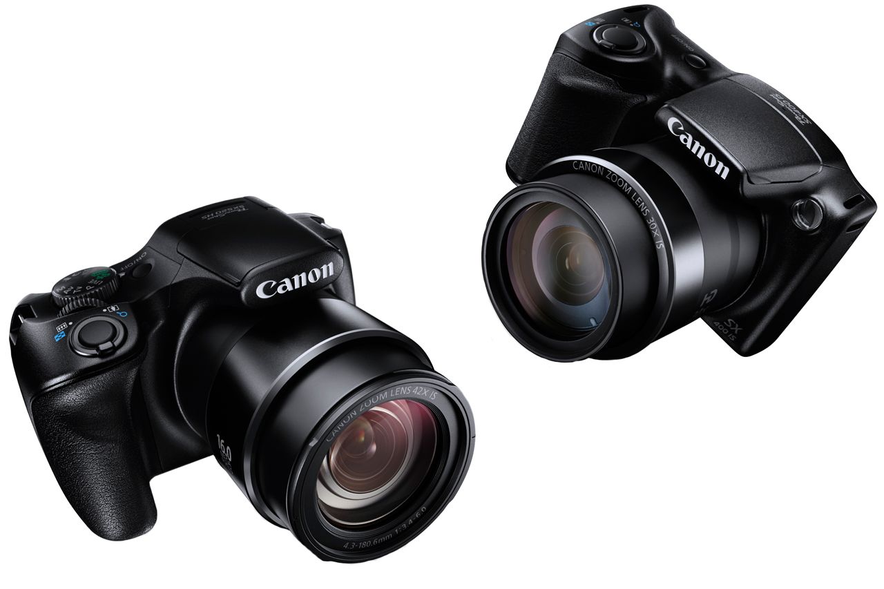 canon powershot sx520 hs and sx400 is super zoom bridge cameras announced image 1