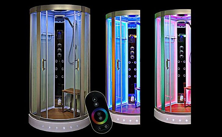 insignia lite shower yourself in led light and bluetooth tunes but mainly water image 1