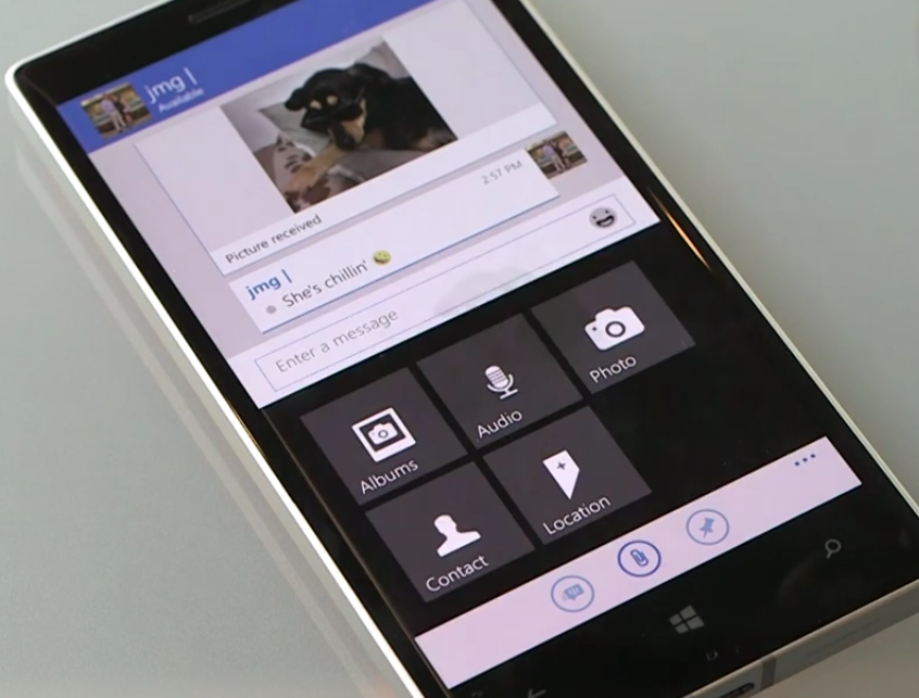 blackberry s bbm app for windows phone now finally available with new ui image 1