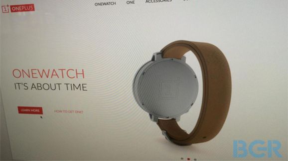 oneplus onewatch leaked with sapphire glass oled and wireless charging image 1