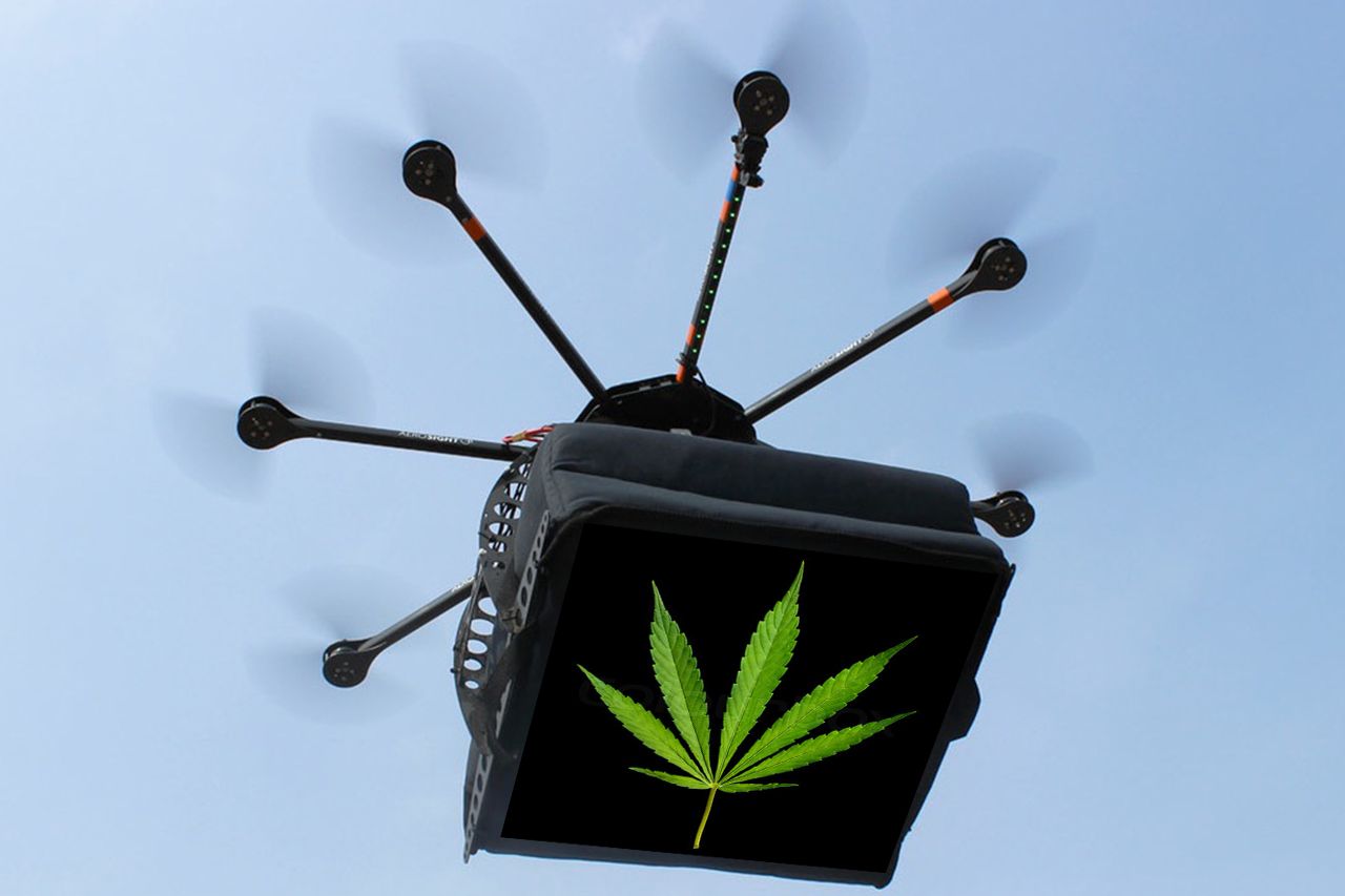 drone found crashed outside a prison carrying drugs phones and tobacco image 1