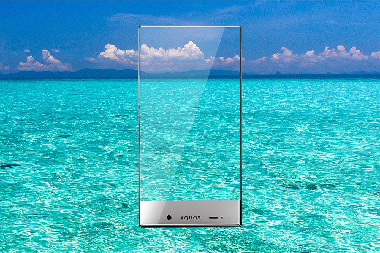is the sharp aquos crystal the first truly bezel free smartphone update  image 1