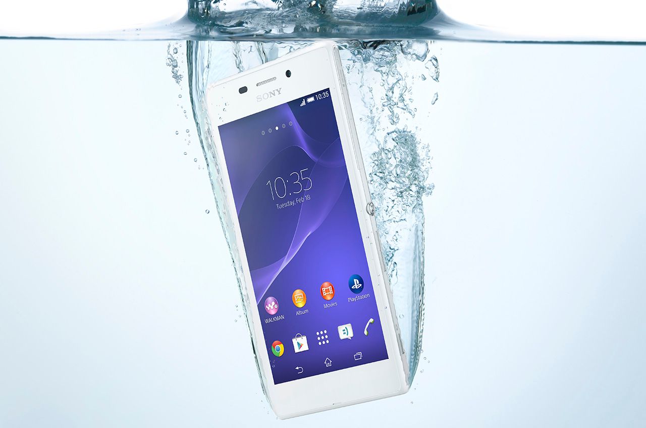 sony xperia m2 aqua offers waterproofing for those on a budget image 1