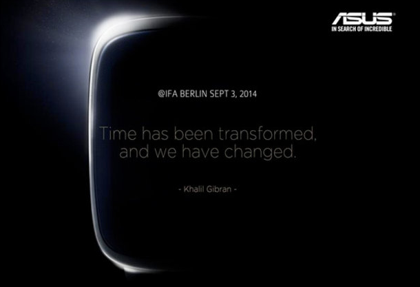 asus android wear smartwatch will debut at ifa tradeshow image 1