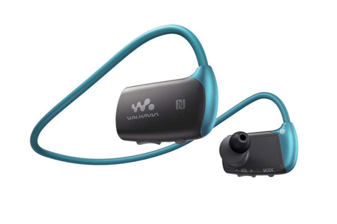 sony bluetooth walkman headset works underwater has built in storage and connects to your phone image 1
