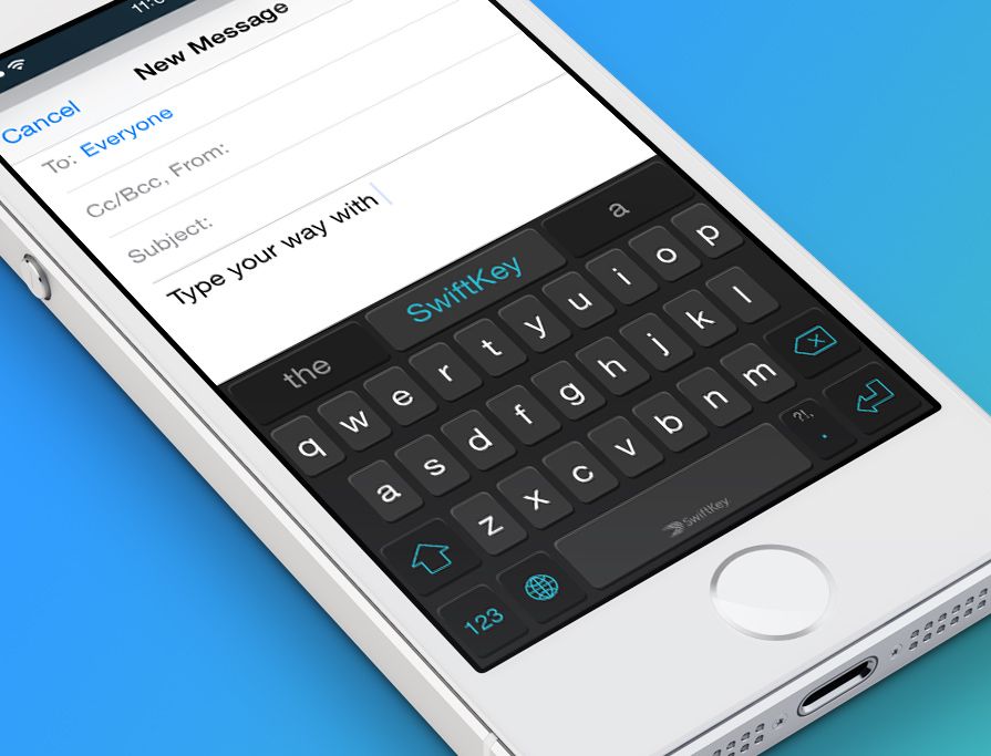 swiftkey keyboard announced for iphone ipad and ipod touch bringing smart auto correction image 1