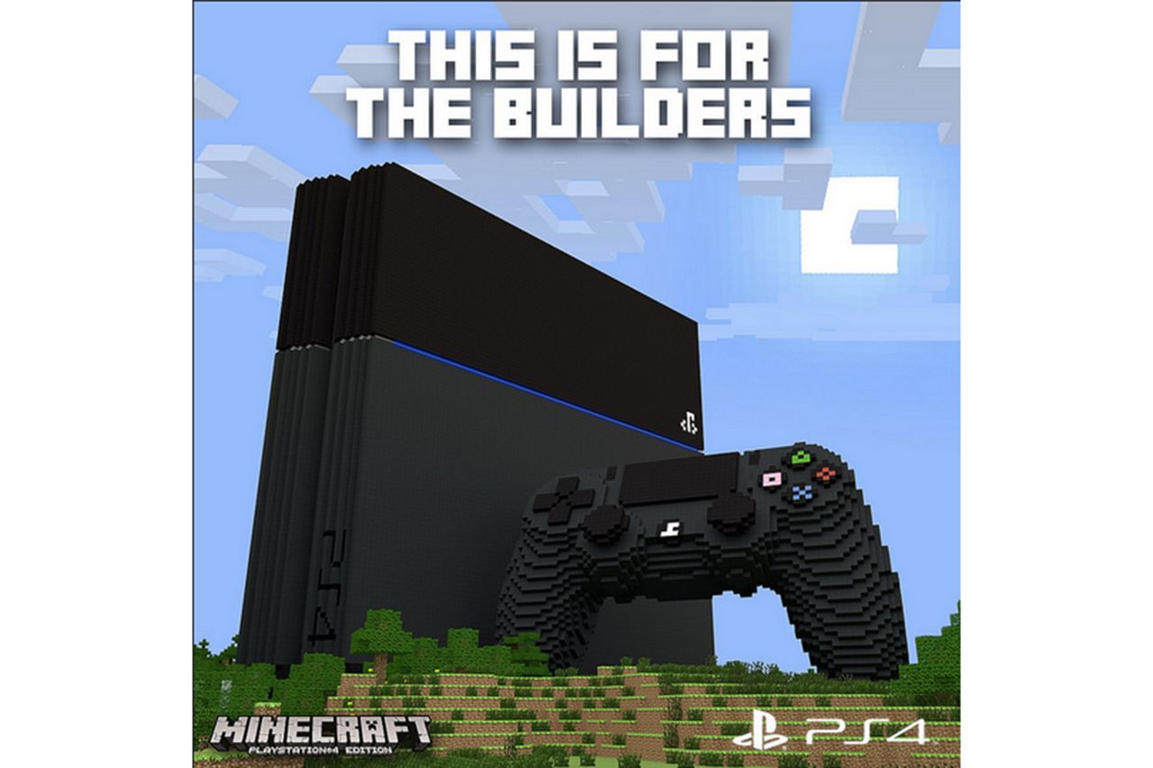 minecraft to arrive on ps4 a day before xbox one image 1