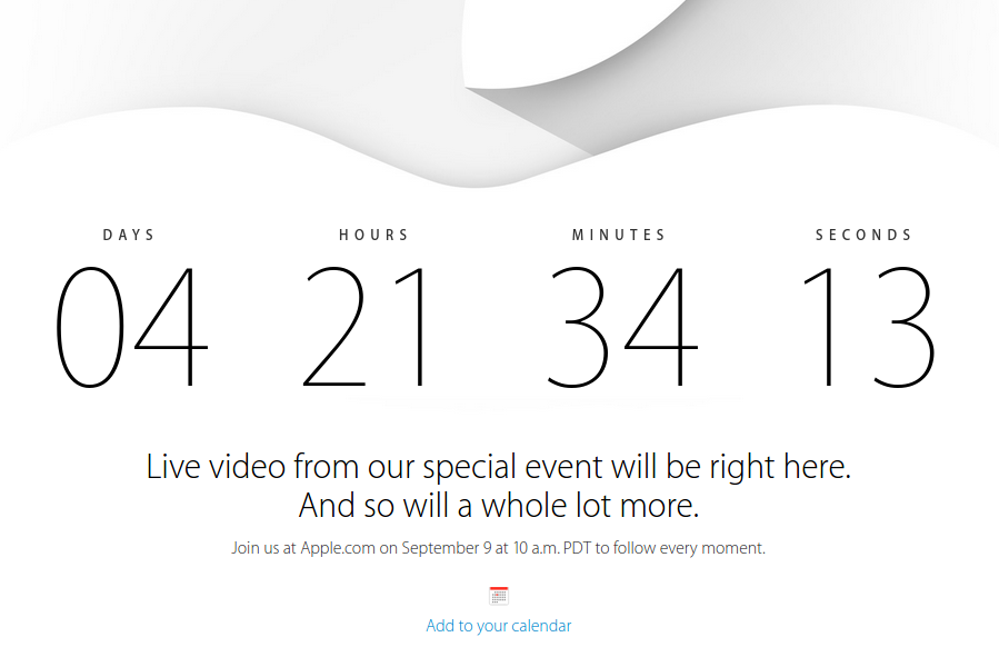 apple to live stream 9 september event here s how to watch the show image 1